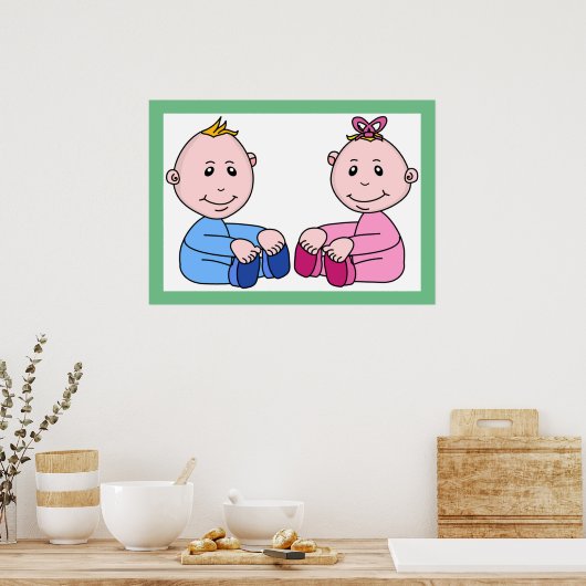 POSTER TWINS (Cuisine)