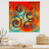 Poster Twirl (Cuisine)