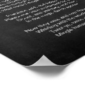 Poster Twist Ye Twine Ye Noir et blanc (Coin)