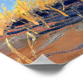 Poster Two African Elephants at Watering Hole (Coin)