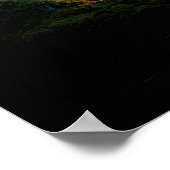 Poster Two bears in the forest dark 5 (Coin)
