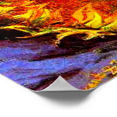 Poster Two Cut Sunflowers Van Gogh (Coin)