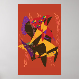 Poster Two Elegant Black Women