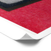 Poster Two Flowers Matchbox Print Vintage Eastern Europe (Coin)