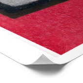 Poster Two Flowers Matchbox Print Vintage Eastern Europe (Coin)