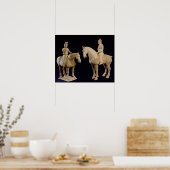 Poster Two Riders, Chinese, Tang dynasty (618-906) (Cuisine)