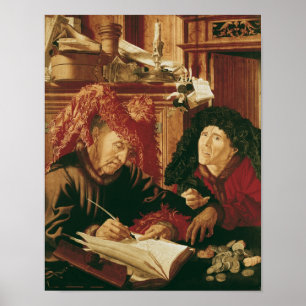 Poster Two Tax Gatherers, c.1540
