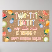 Poster Two-tti Frutti Deuxième Anniversaire Papier Kraft (Devant)