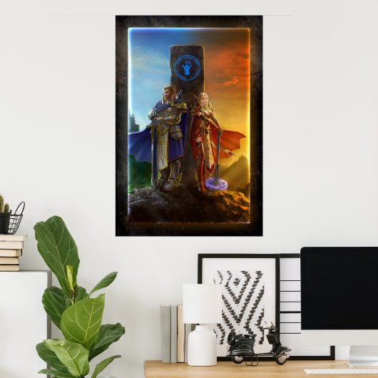 Poster Two Worlds (Bureau à domicile)