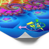 Poster Tye Dye Lischous. (Coin)