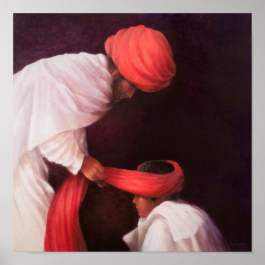 Poster Tying a Turban 2010 (Devant)