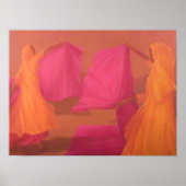 Poster Tying Saris (Devant)