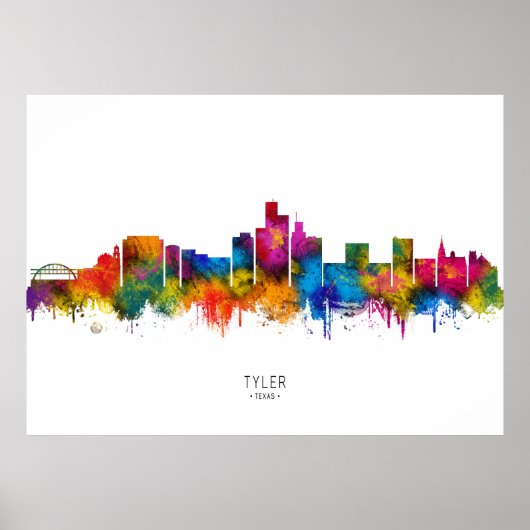 Poster Tyler Texas Horizon (Devant)