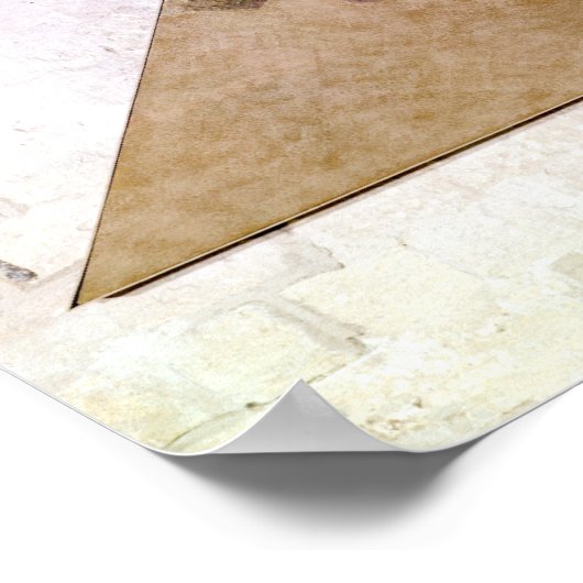 Poster Tympanum représentant la bénédiction du sauveur, 1 (Coin)