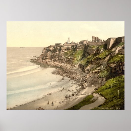 Poster Tynemouth, Tyne et Wear, Angleterre (Devant)