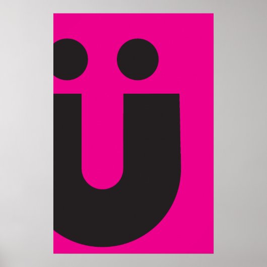 Poster TYP(O) Créations : Umlaut (Devant)