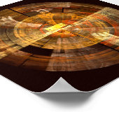 Poster Type abstrait d'intégrité (Coin)