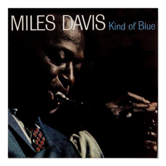 Poster Type de manche Blue LP (Devant)