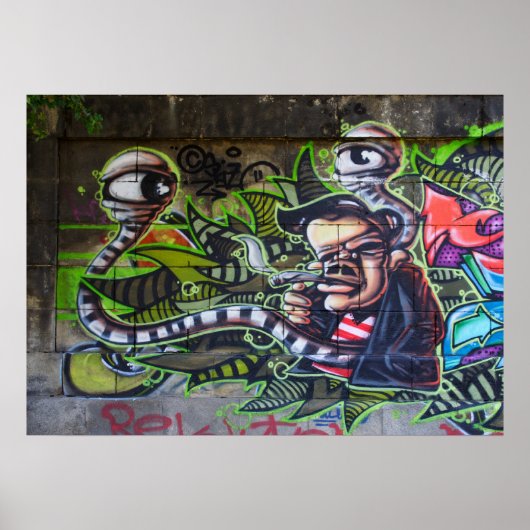 Poster Type de tabagisme cool (Devant)