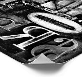 Poster Type d'impression (Coin)