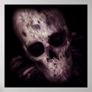 Poster Type Skull original