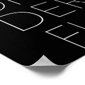 Poster Type Un Der Plein Diabète Sensibilisation (Coin)