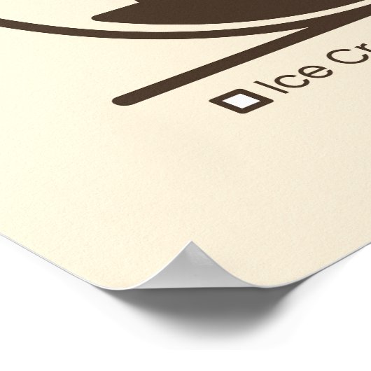 Poster Types de café (Coin)