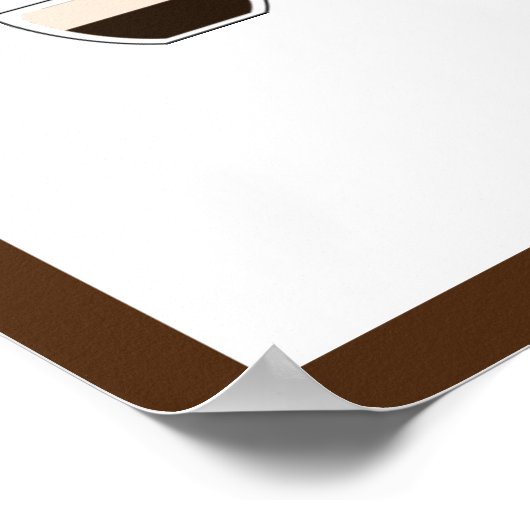 Poster Types de café (Coin)