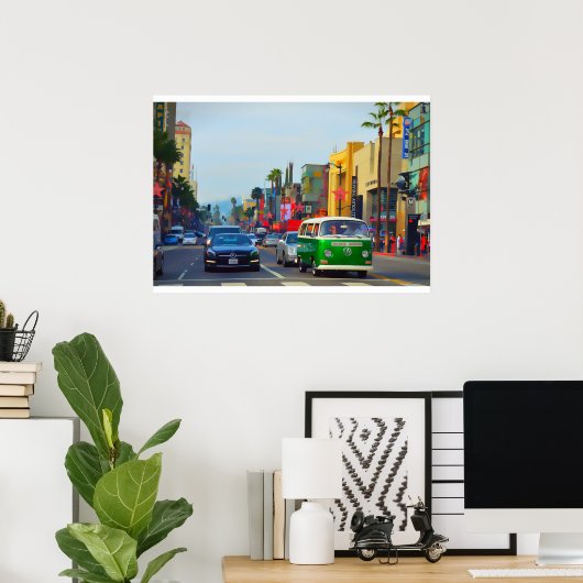 Poster Types Hollywood (Bureau à domicile)