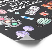 Poster Types Of Harm Reduction Overdose Awareness Social  (Coin)