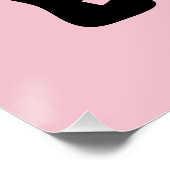 Poster Typhographie de la meilleure maman jamais (Coin)