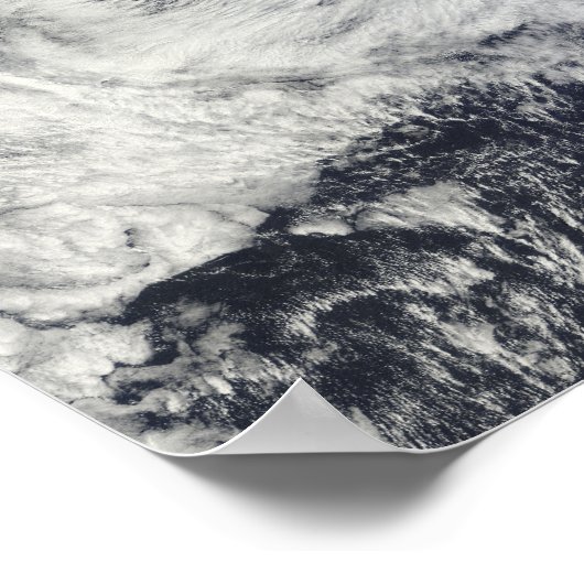 Poster Typhon Chaba au-dessus des îles Ryukyu, Japon (Coin)