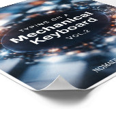 Poster Typing on a Mechanical Keyboard Vol.2 Album Cover (Coin)