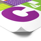 Poster Typographe de Chicago (Coin)