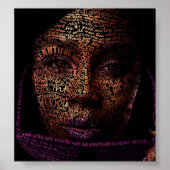 Poster typographie (Devant)