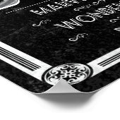 Poster Typographie de cru de Bunco (Coin)