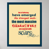 Poster Typographie de devis Inspirationnelle 11x14 (Devant)