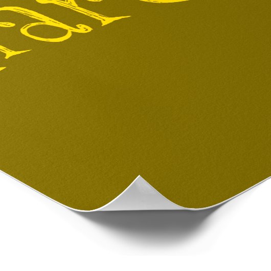 Poster Typographie de devis Randonnée inspirante (Coin)