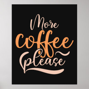 Poster Typographie de t-shirt