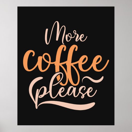 Poster Typographie de t-shirt (Devant)