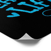 POSTER TYPOGRAPHIE DE VIE DE L'ENSEIGNANT (Coin)