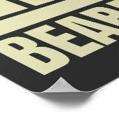 Poster Typographie des devis | Sarcasme drôle (Coin)