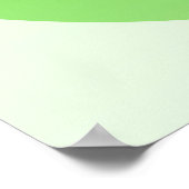 Poster Typographie des devis Super Cool Green Future (Coin)