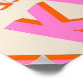 Poster Typographie rétro, diagonale, 'Faites-le s'amuser' (Coin)