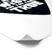 Poster Typographie Scandi noir et blanc Inspiration (Coin)