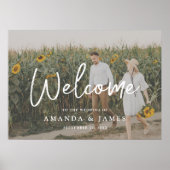 Poster Typographie Simple et Chic Mariage Photo de Bienve (Devant)