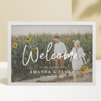 Typographie Simple et Élégante Photo de Mariage de