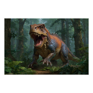 Poster Tyrannosaurus Fun Ecology T-Shirt
