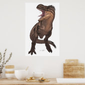 Poster Tyrannosaurus rex (Cuisine)