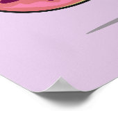 Poster Tyrannosaurus Rex Jouant La Guitare. (Coin)